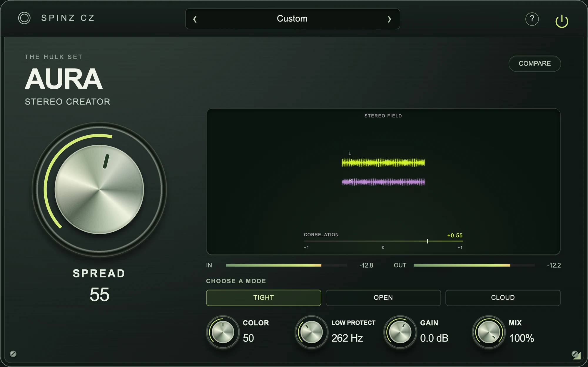 AURA plug-in interface