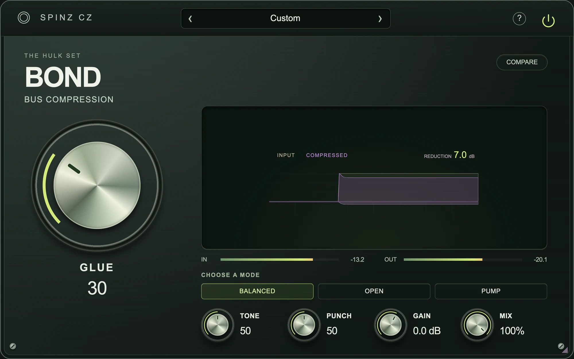 BOND plug-in interface