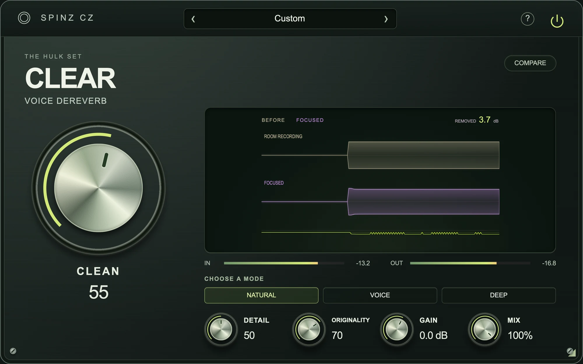 CLEAR plug-in interface