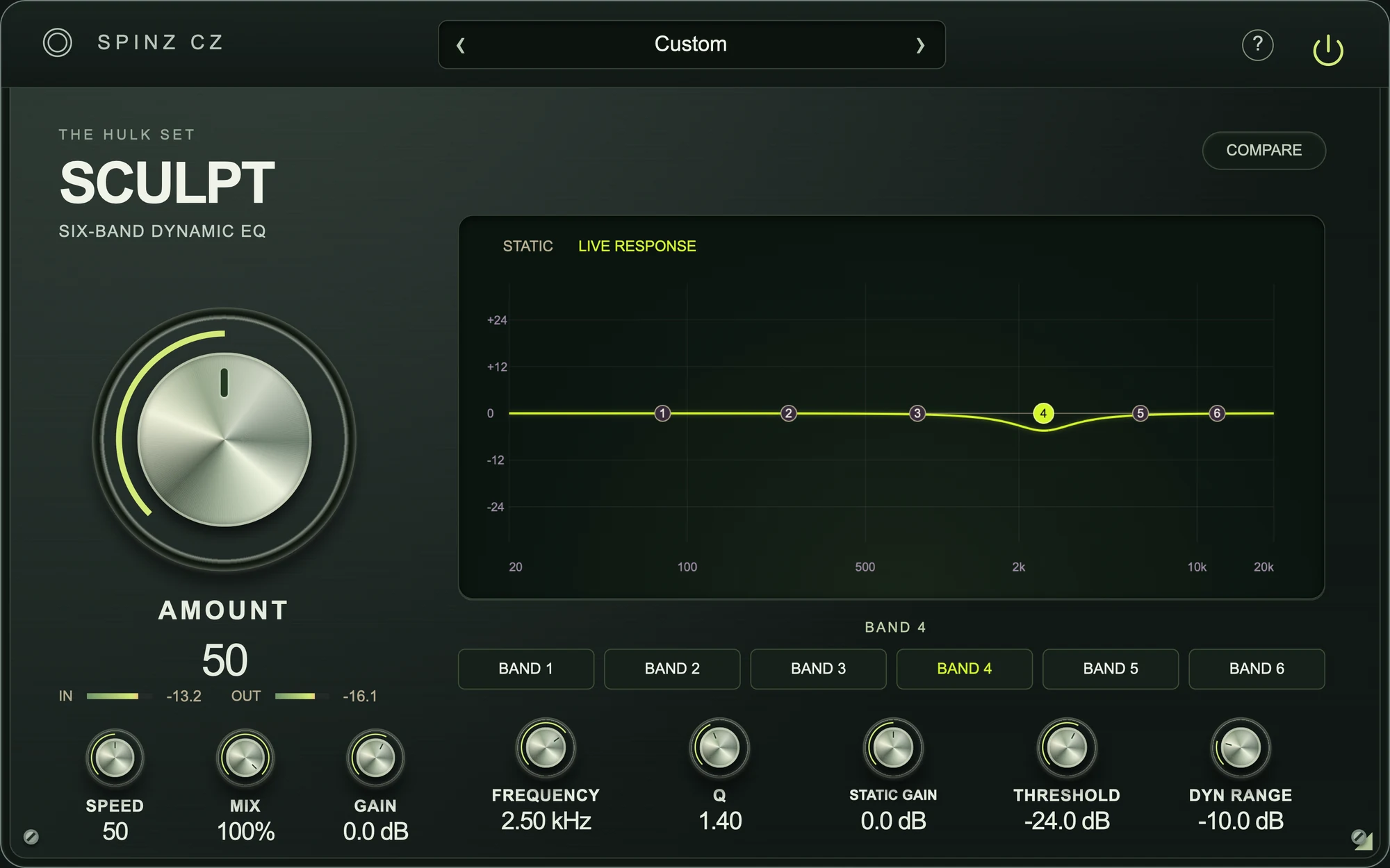 SCULPT plug-in interface