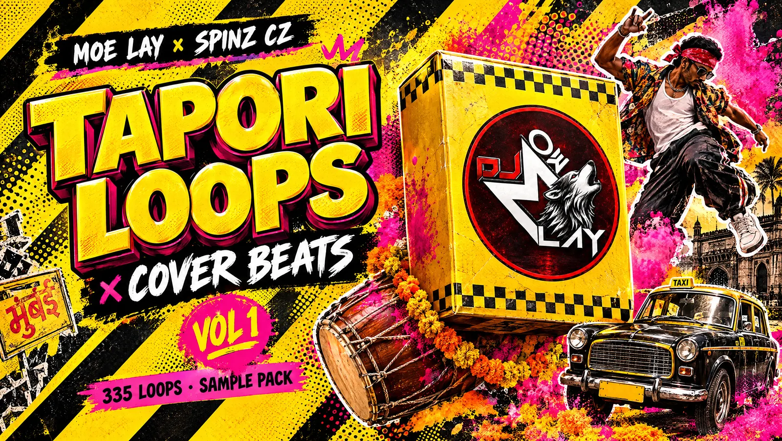 Tapori Loops × Cover Beats Vol 1 by DJ Moe Lay