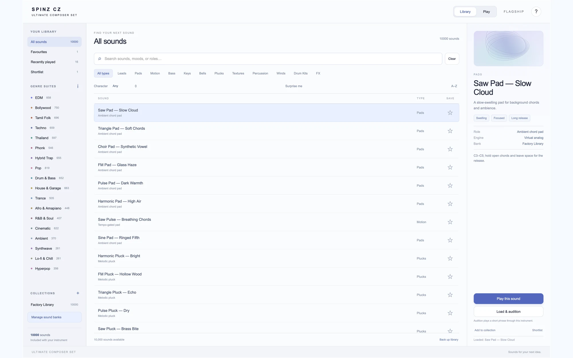 Flagship plug-in interface