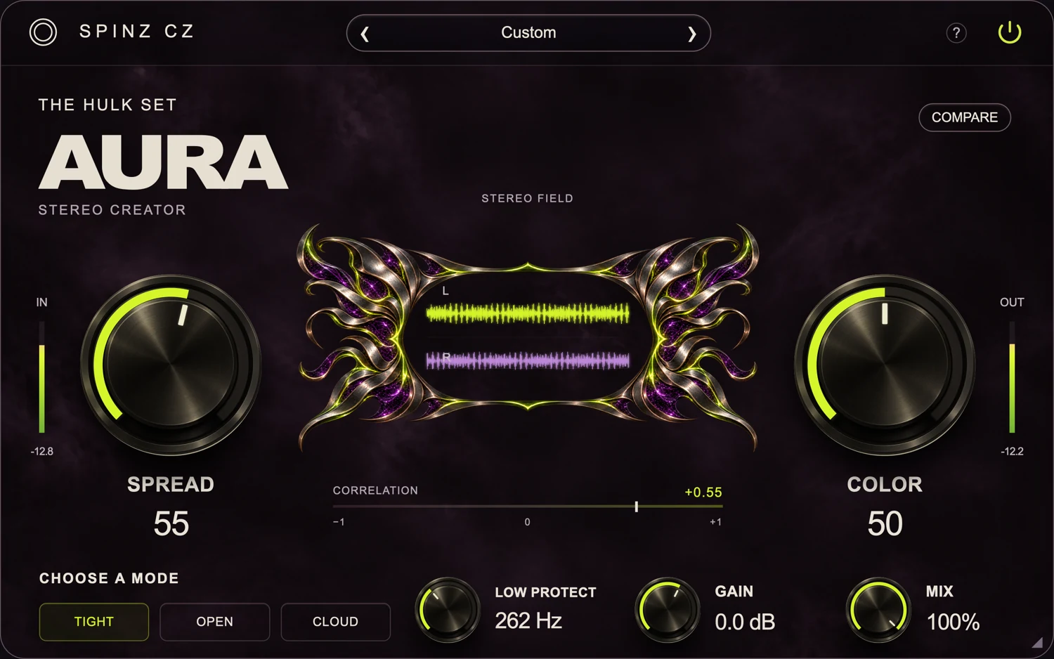 AURA — actual plug-in interface