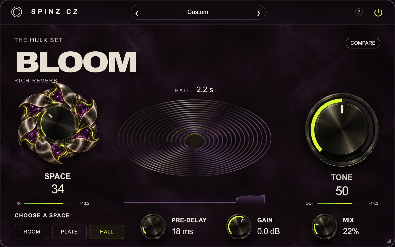 BLOOM — actual plug-in interface