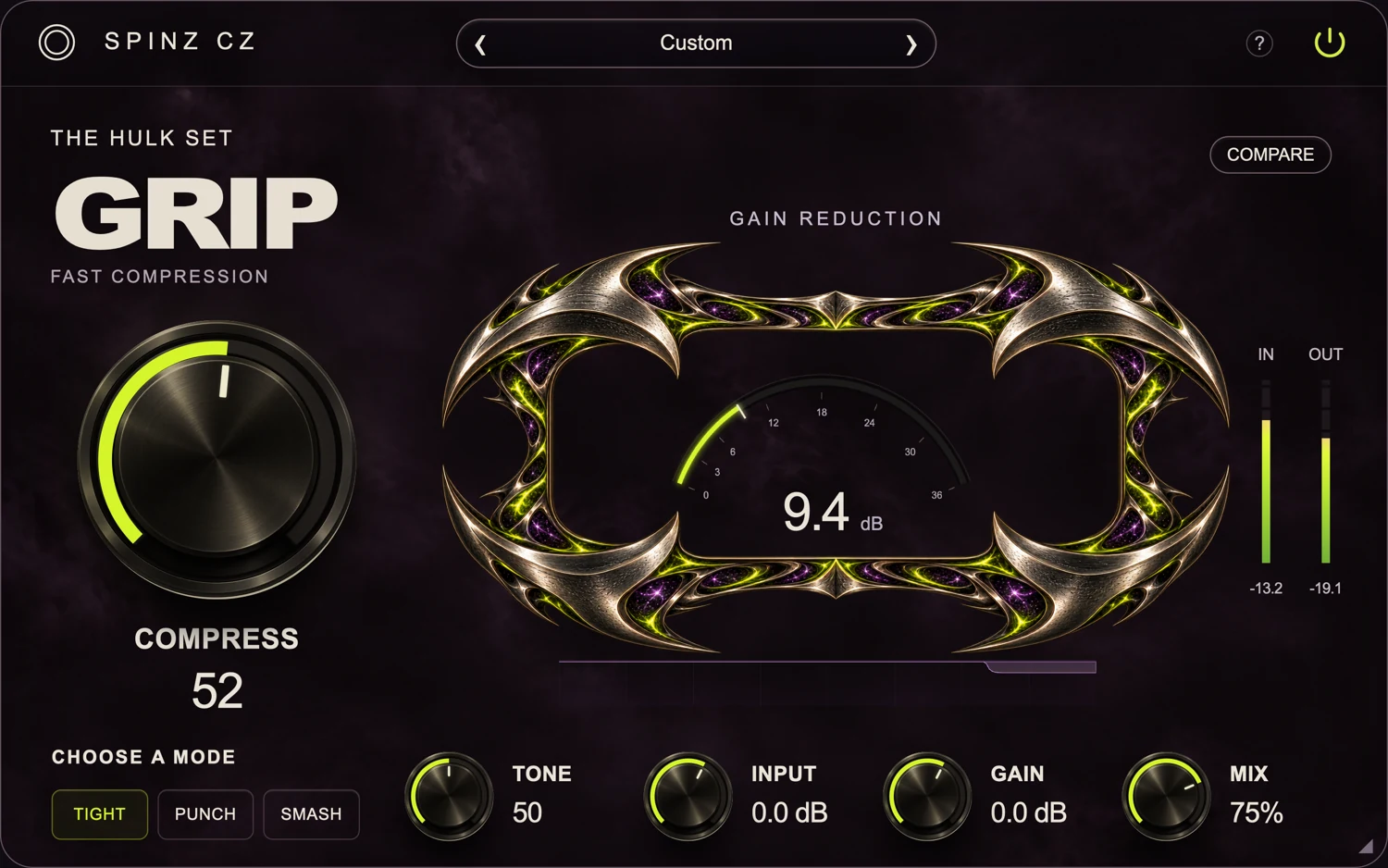 GRIP — actual plug-in interface