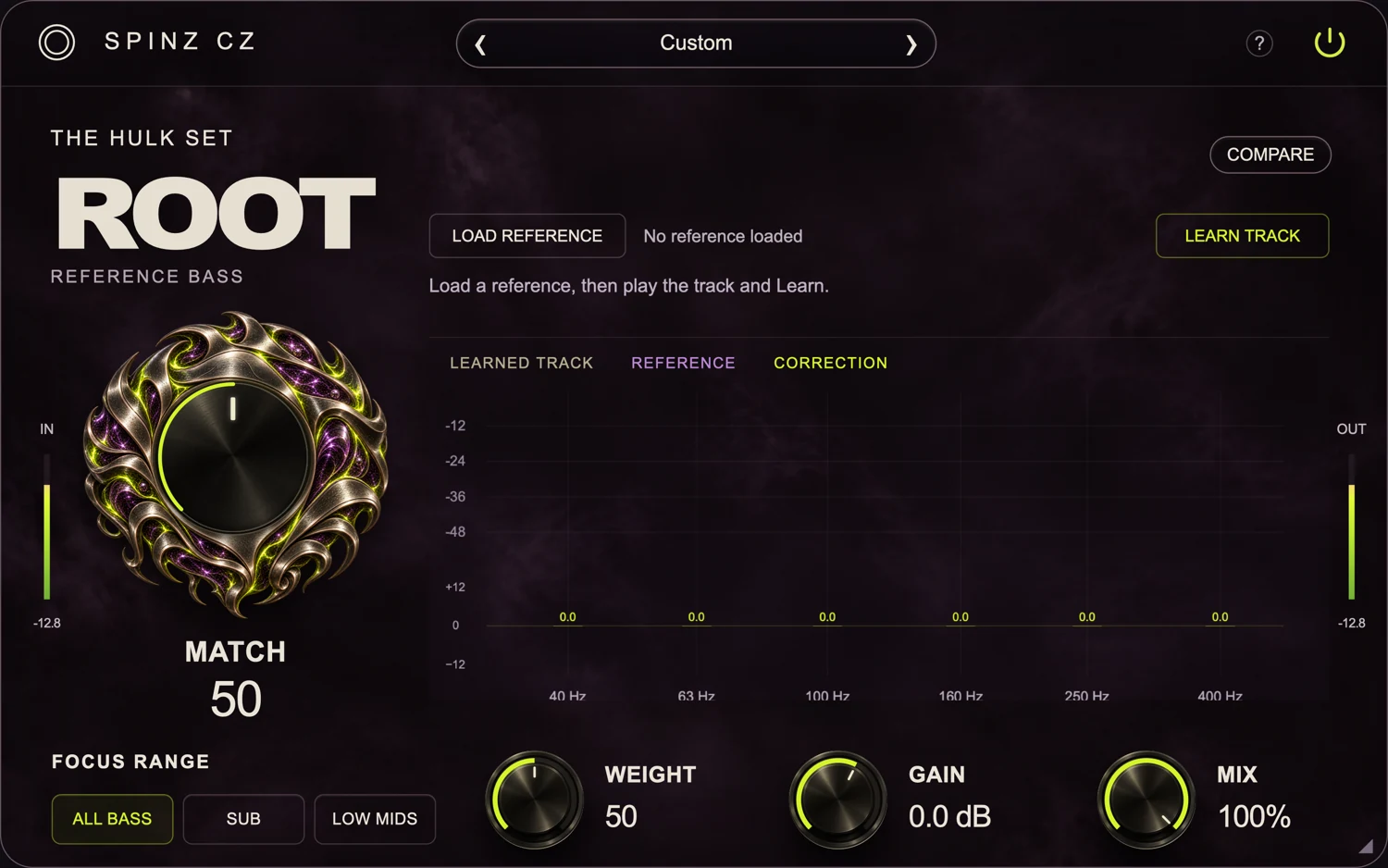 ROOT — actual plug-in interface