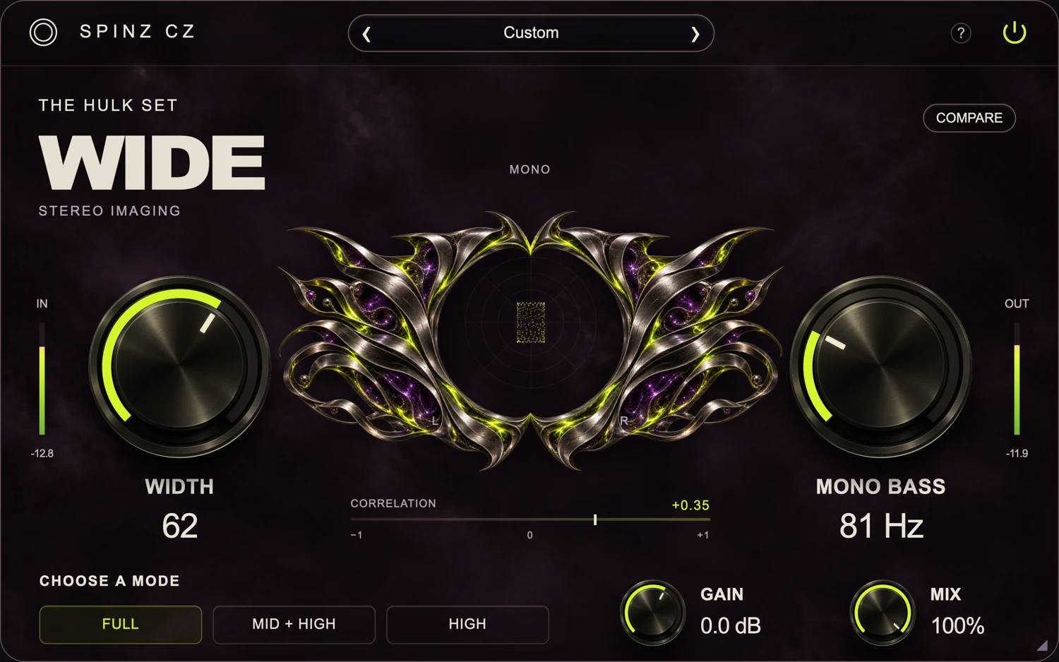 WIDE — actual plug-in interface